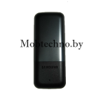 Samsung E1120 крышка аккумуляторная оригинал (черно-синяя)
