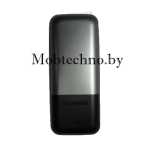 Samsung E1120 крышка аккумуляторная оригинал (черно-серая)