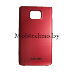 Samsung Galaxy SII (S2) I9100 крышка акб оригинал (розовый)