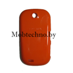 Samsung S3650 Corby крышка аккумуляторная оригинал (оранжевый)
