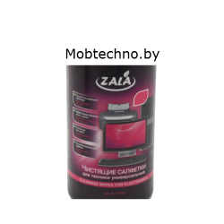 Чистящие салфетки Zala для техники универсальные 24 штуки