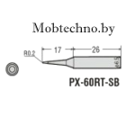 Паяльное жало goot PX-60RT-SB