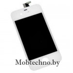 Apple iPhone 4 тачскрин в сборе с дисплеем копия (белый)