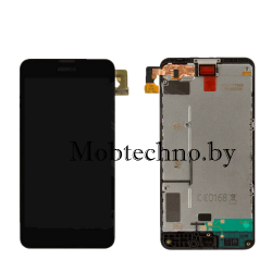 Nokia Lumia 630 (RM-976) передняя панель с дисплеем и сенсором (копия)