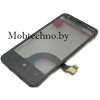 Nokia Lumia 620 передняя панель в сборе с тачскрином (черный), оригинал